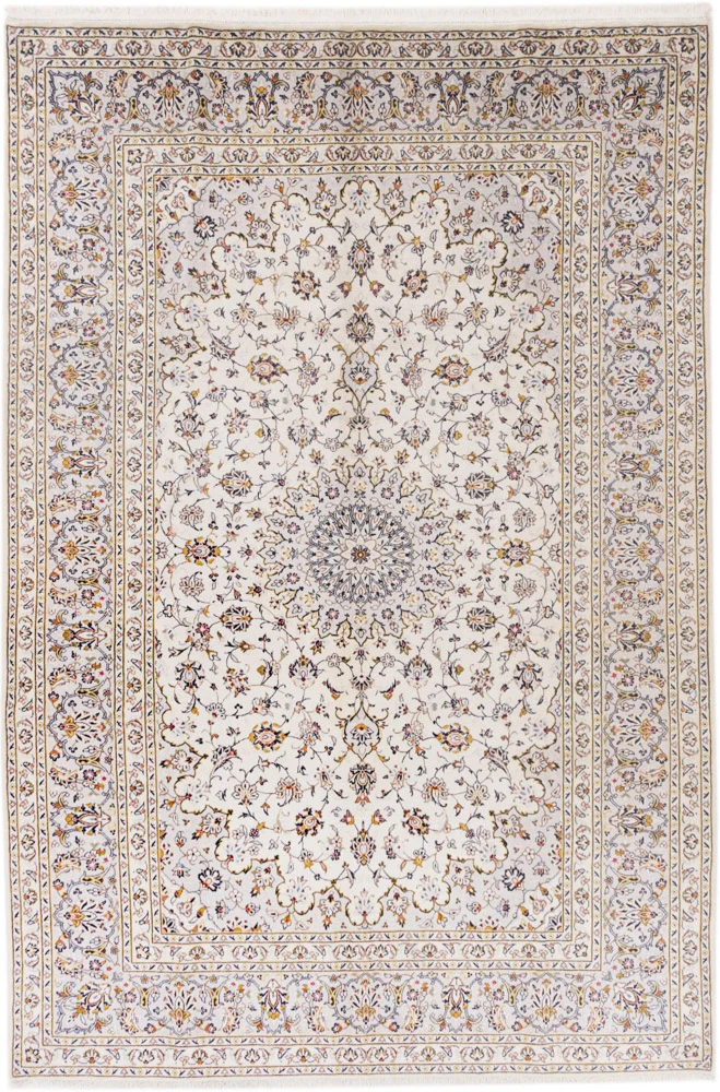 Perserteppich - Keshan - 245 x 345 cm - creme