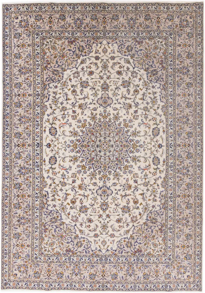 Perserteppich - Keshan - 245 x 345 cm - creme