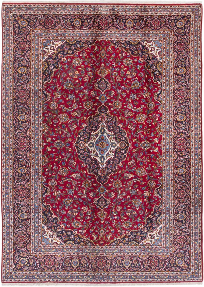 Perserteppich - Keshan - 255 x 355 cm - rot