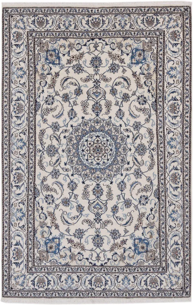 Perserteppich - Nain - 192 x 292 cm - creme