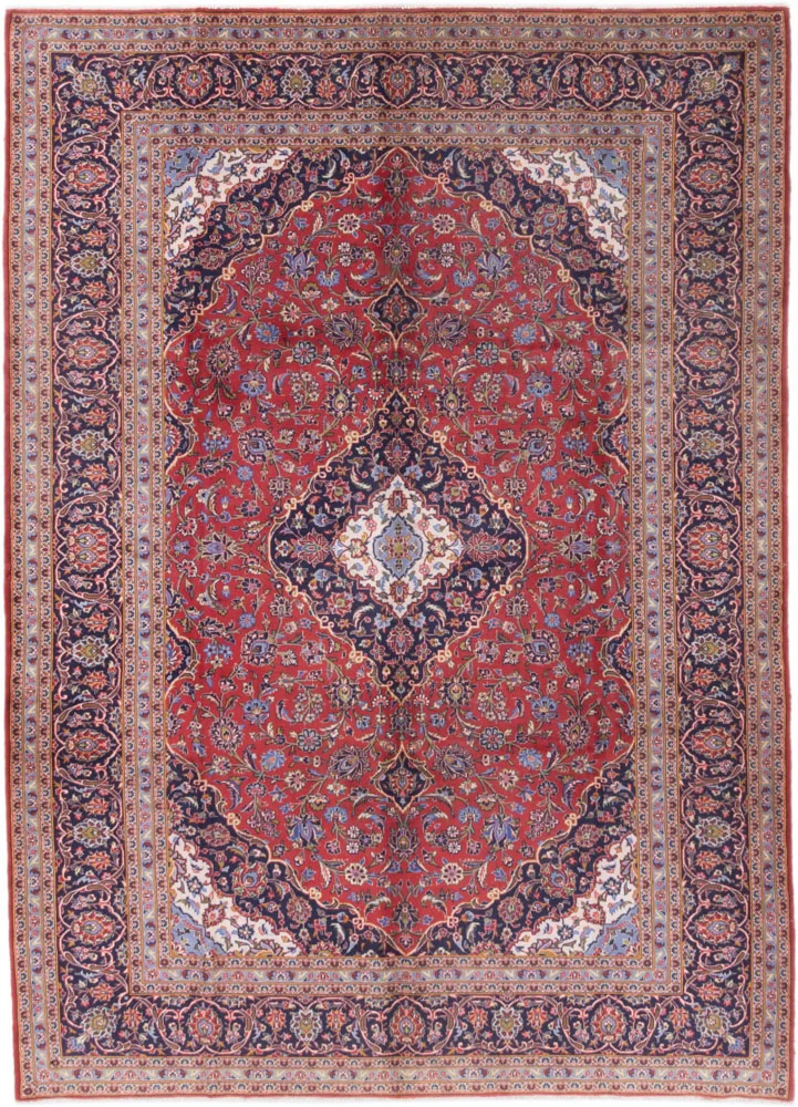 Perserteppich - Keshan - 252 x 350 cm - rot