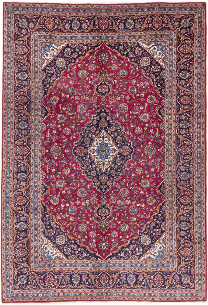 Perserteppich - Keshan - 245 x 358 cm - rot