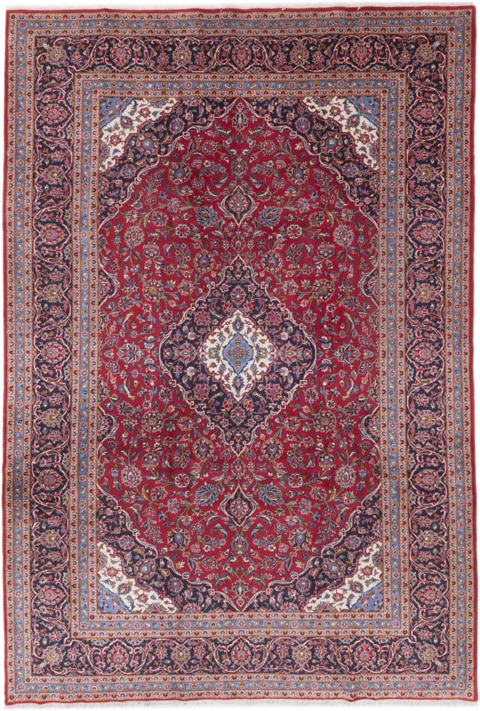 Perserteppich - Keshan - 240 x 355 cm - rot