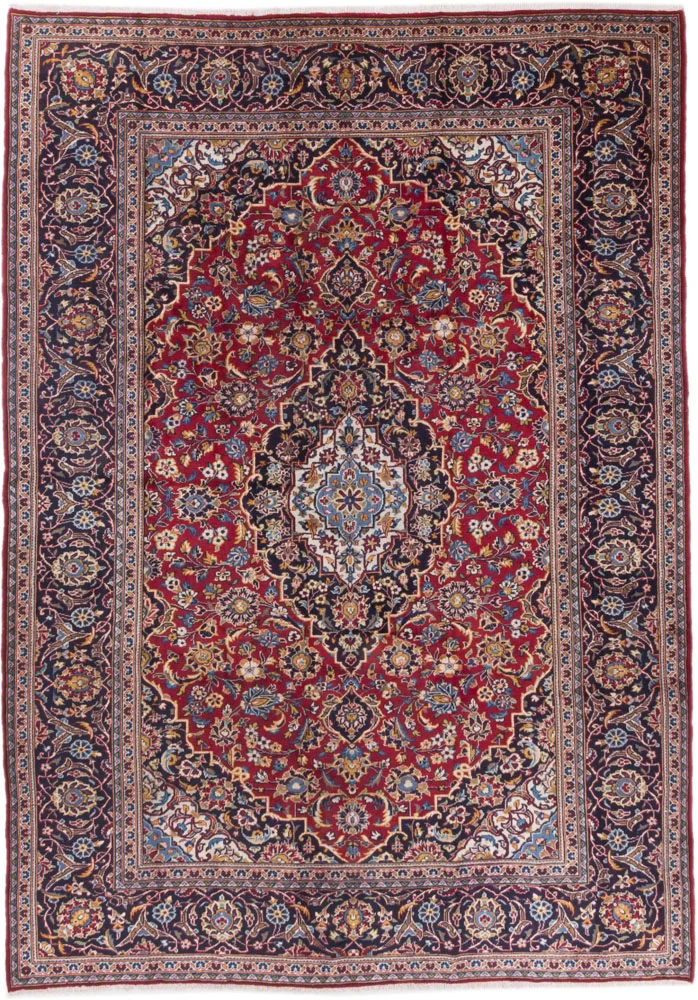 Perserteppich - Keshan - 240 x 345 cm - rot