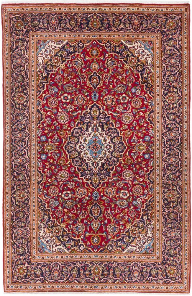 Perserteppich - Keshan - 208 x 320 cm - rot
