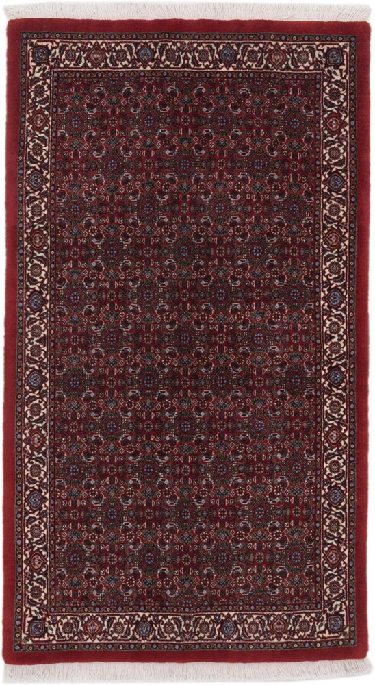 Perserteppich - Bidjar - Royal - 90 x 154 cm - dunkelrot