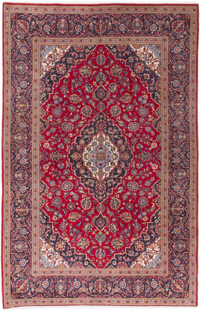 Perserteppich - Keshan - 200 x 315 cm - rot
