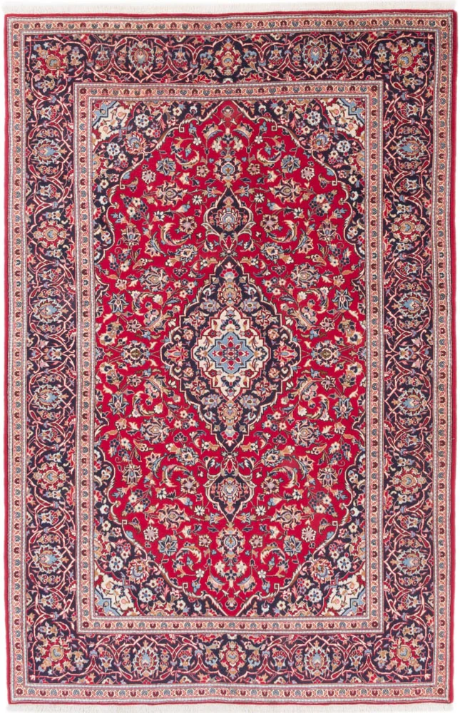 Perserteppich - Keshan - 204 x 308 cm - rot
