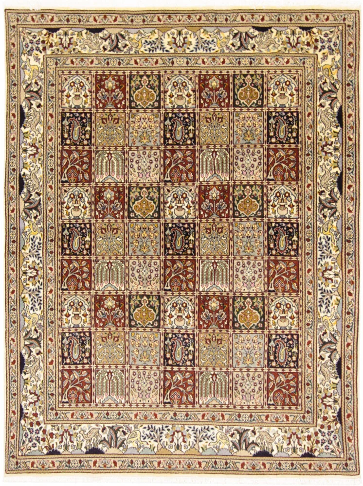 Perserteppich - Classic - 148 x 195 cm - dunkelbeige