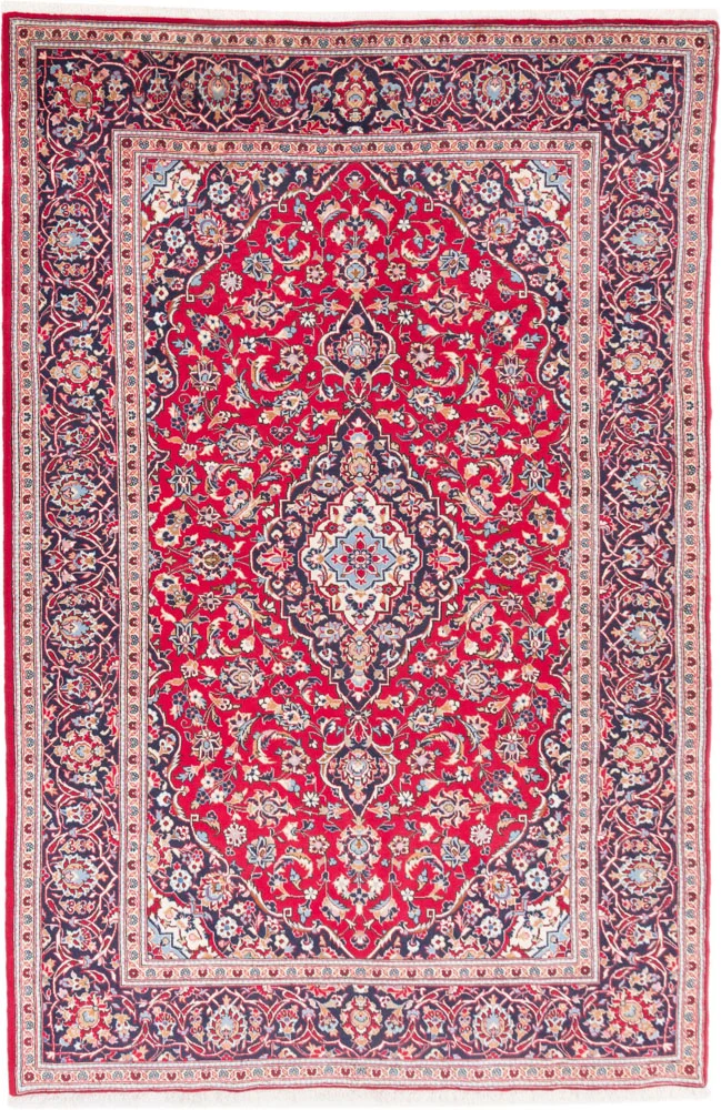 Perserteppich - Keshan - 200 x 300 cm - rot