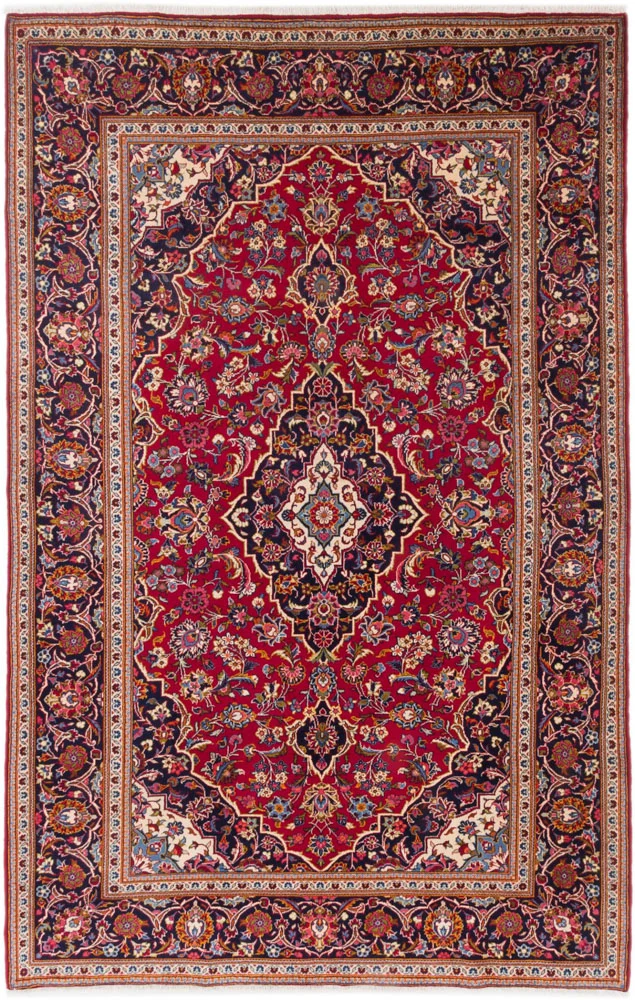 Perserteppich - Keshan - 200 x 300 cm - rot