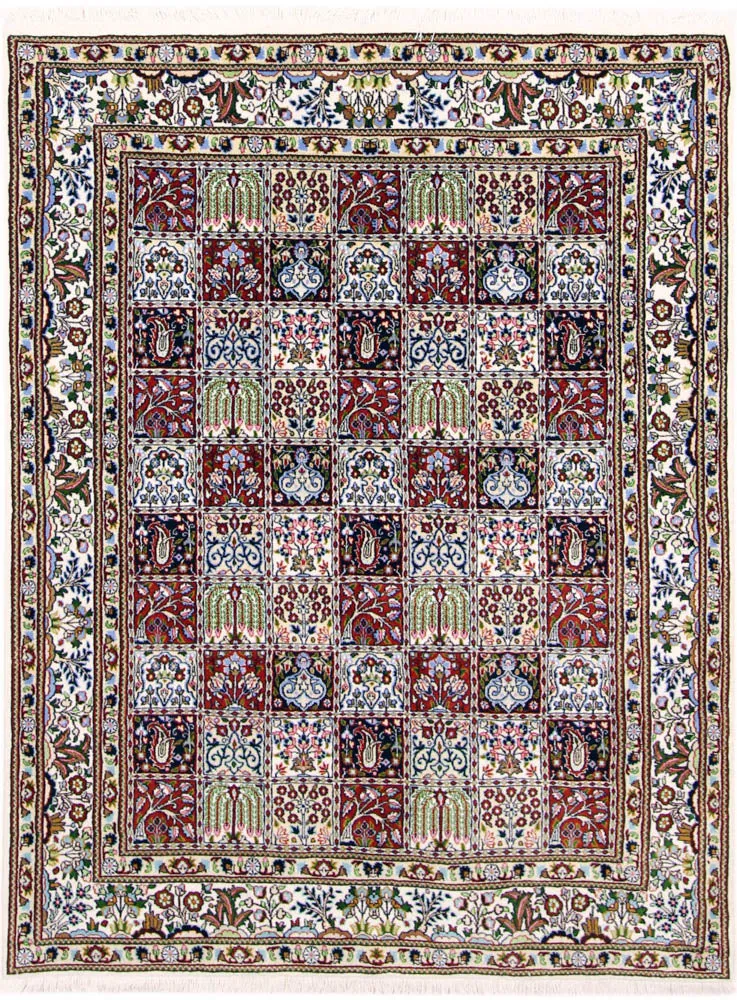 Perserteppich - Classic - 150 x 195 cm - dunkelbeige