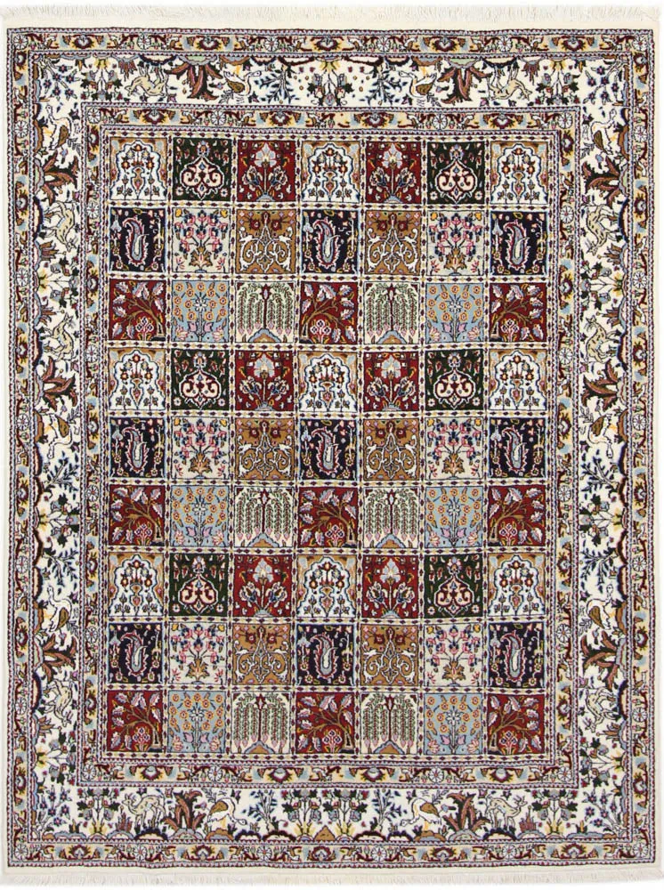 Perserteppich - Classic - 150 x 195 cm - dunkelbeige