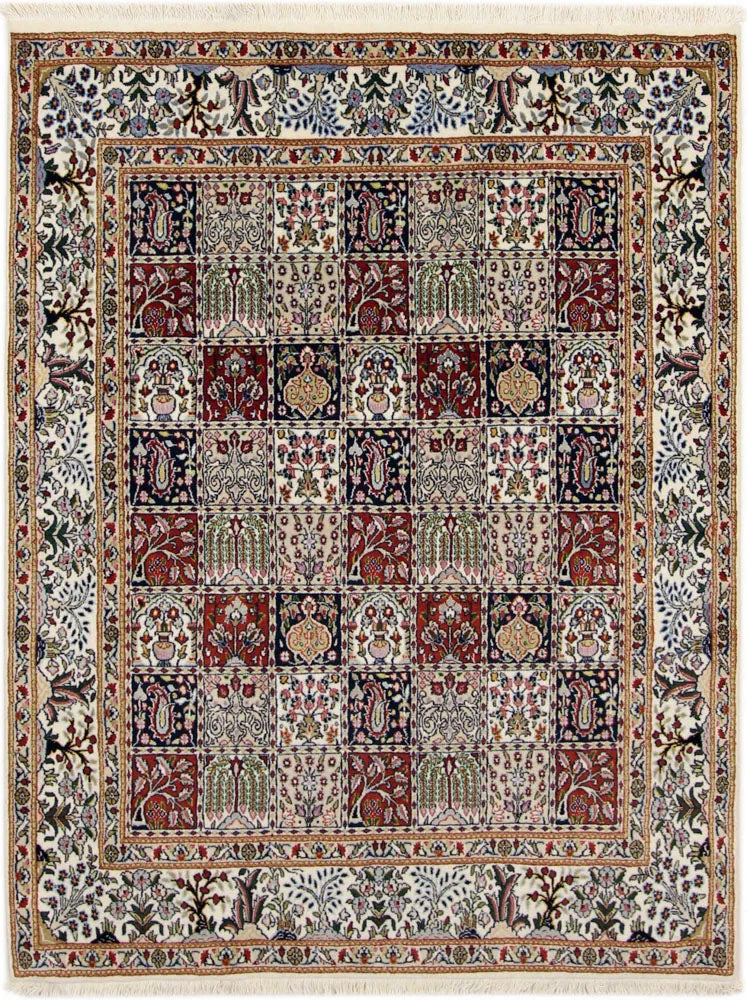 Perserteppich - Classic - 148 x 195 cm - dunkelbeige