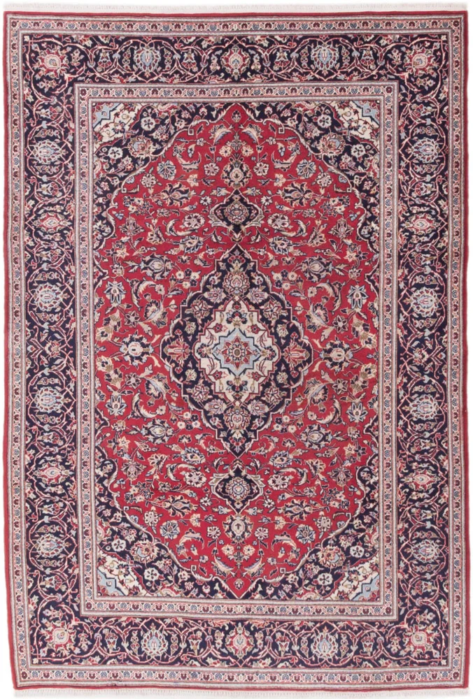 Perserteppich - Keshan - 200 x 290 cm - rot