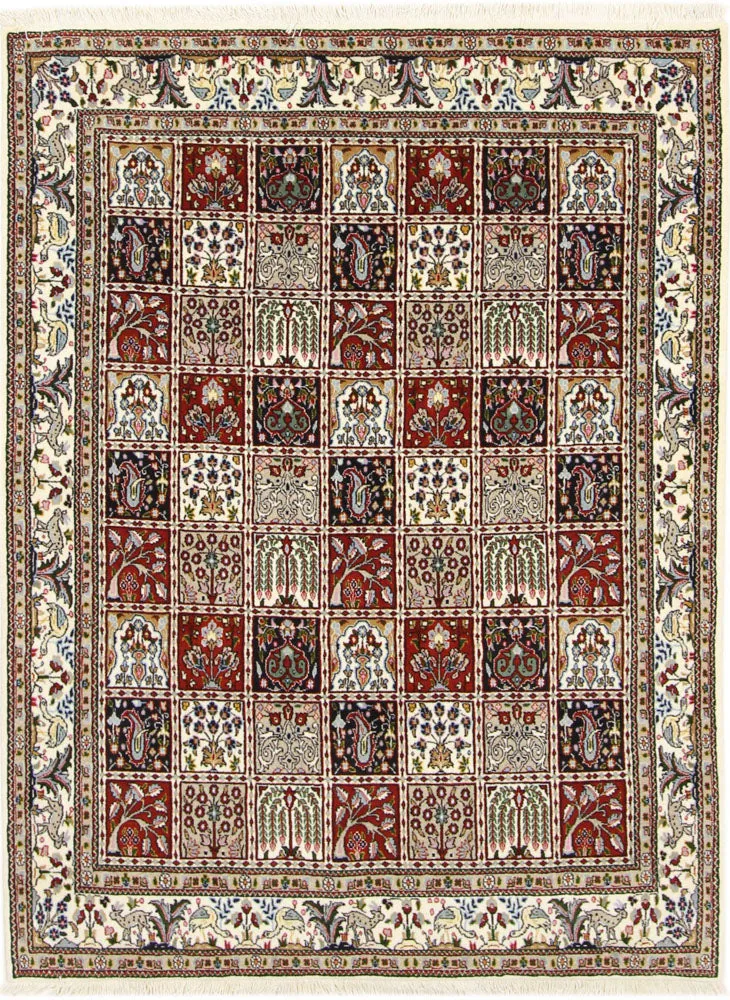Perserteppich - Classic - 145 x 194 cm - dunkelbeige