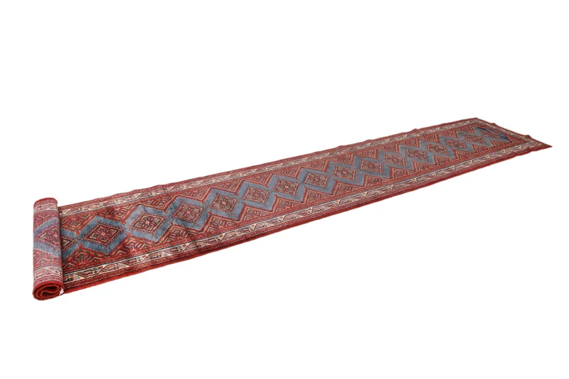 Läufer Turkaman - 90 x 535 cm - rost