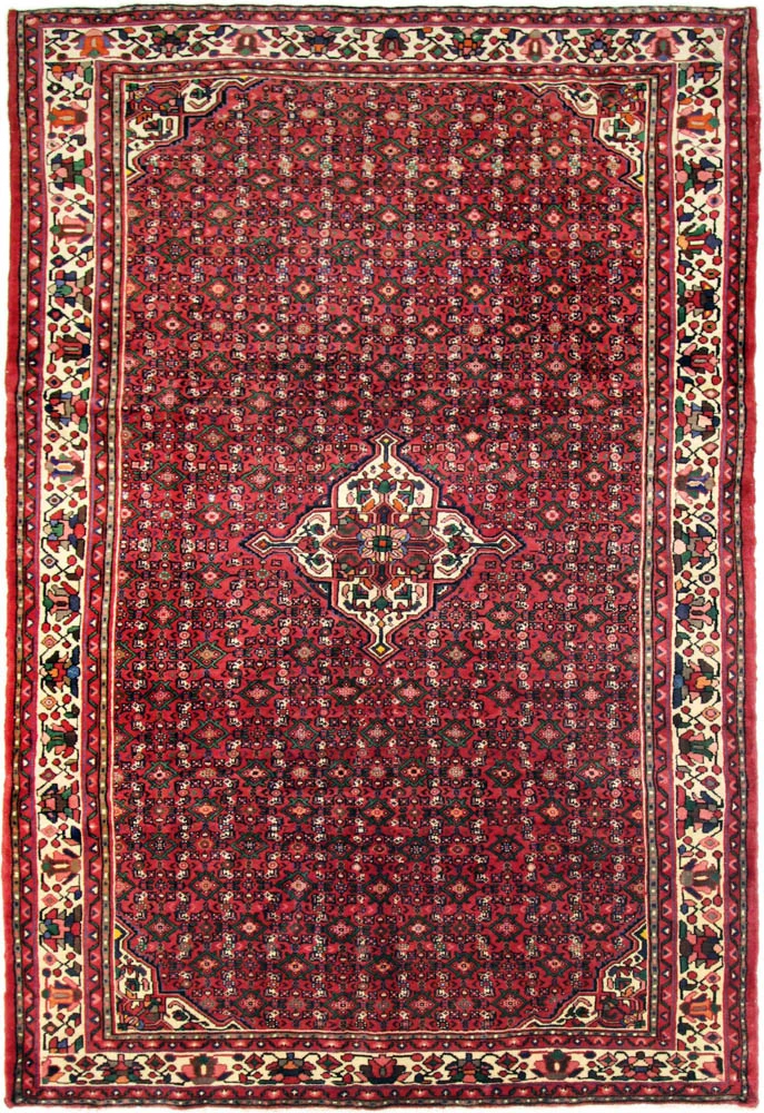 Perserteppich - Nomadic - 212 x 312 cm - rot