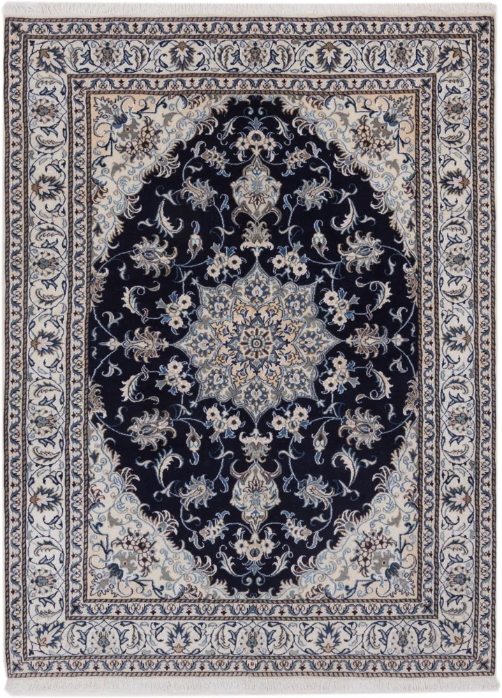 Perserteppich - Nain - 170 x 228 cm - dunkelblau