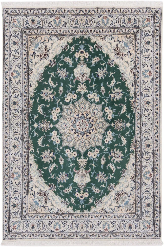 Perserteppich - Nain - 162 x 237 cm - grün
