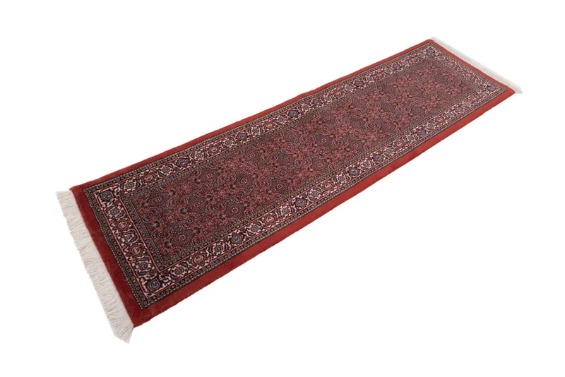 Läufer Perser - Bidjar - Royal - 55 x 198 cm - dunkelrot
