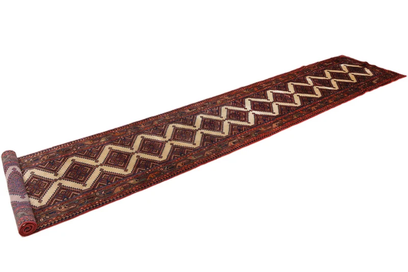 Läufer Perser - Nomadic - 90 x 545 cm - rost