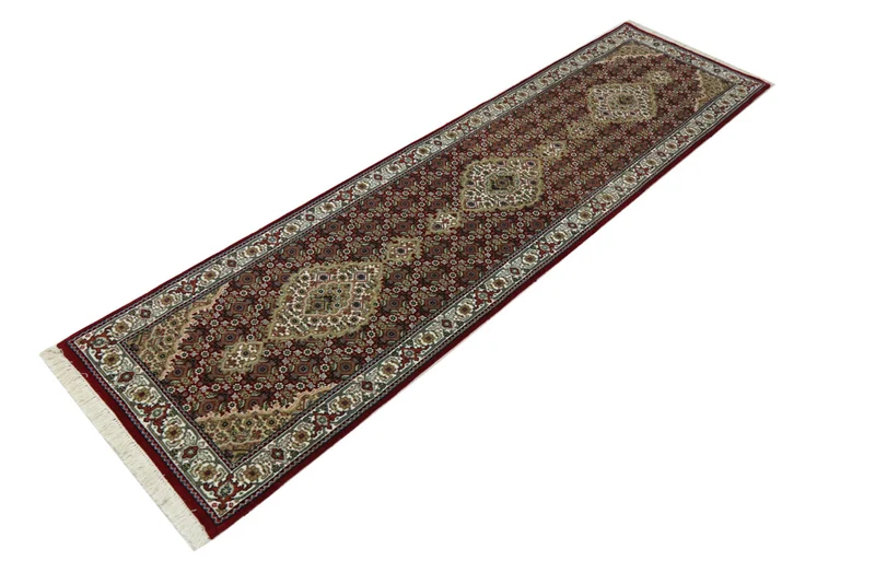 Läufer Orient - Täbriz - 80 x 302 cm - dunkelbeige
