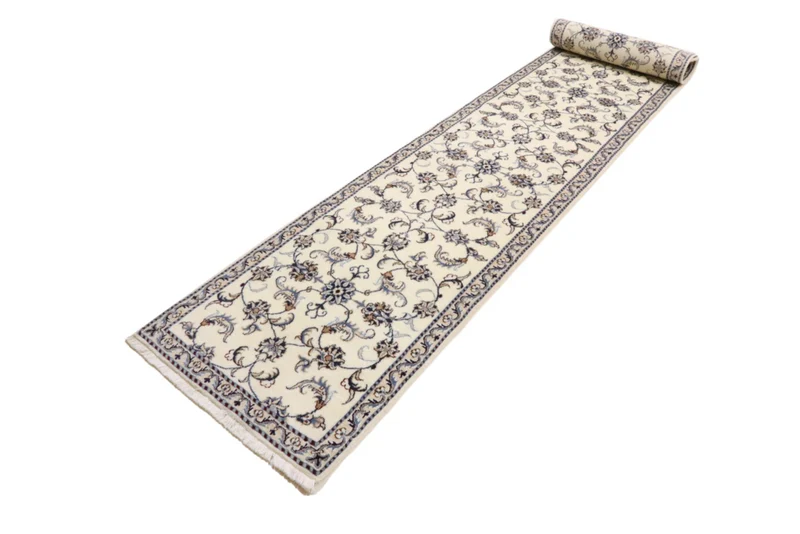 Läufer Perser - Nain - 80 x 380 cm - creme
