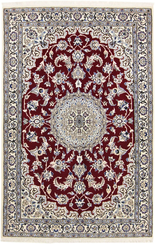 Perserteppich - Nain - 118 x 180 cm - rot