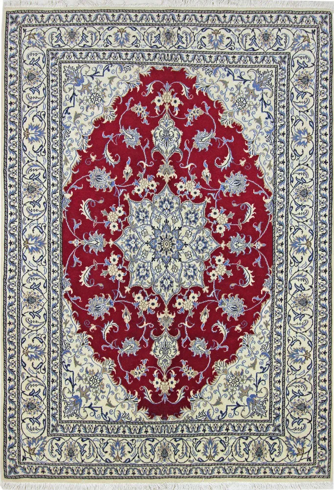Perserteppich - Nain - Royal - 167 x 240 cm - rot