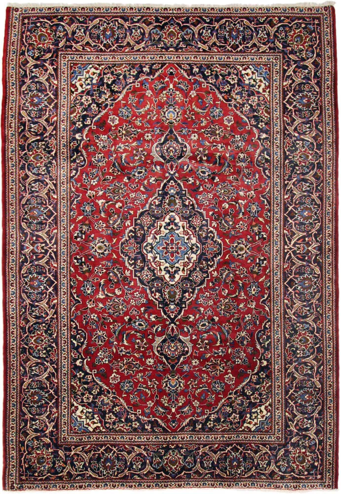 Perserteppich - Keshan - 200 x 300 cm - rot