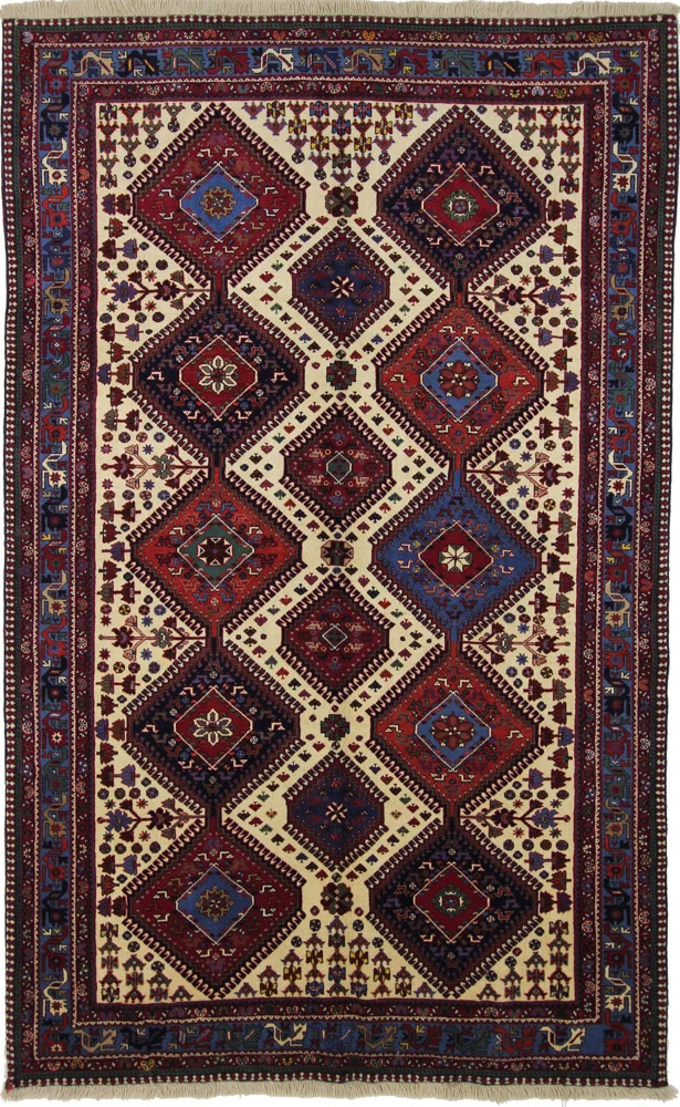 Perserteppich - Nomadic - 154 x 245 cm - mehrfarbig
