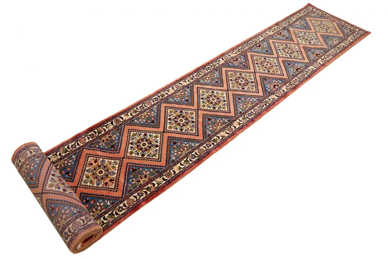 Läufer Perser - Classic - 68 x 482 cm - dunkelbeige