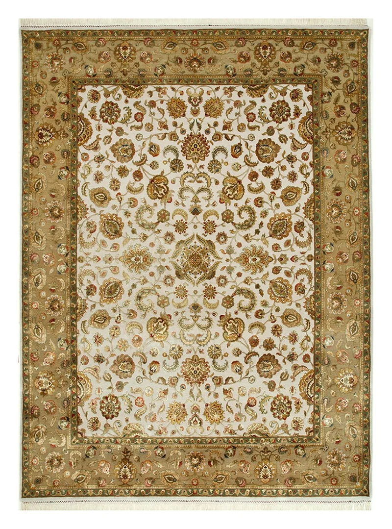 Wollteppich - 240 x 300 cm - creme