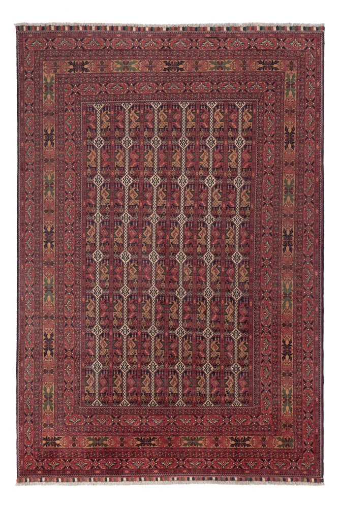 Afghan Teppich 194x288cm - Orientteppich