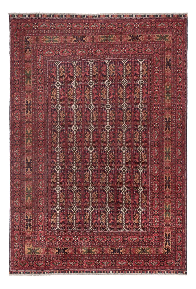 Afghan Teppich 193x283cm - Orientteppich