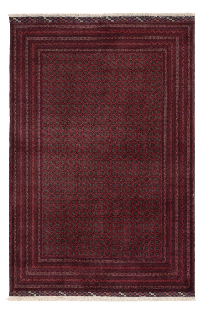 Afghan Teppich 198x297cm - Orientteppich