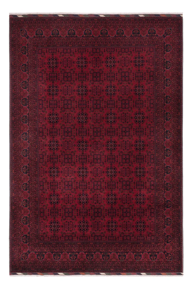 Afghan Teppich 206x305cm - Orientteppich