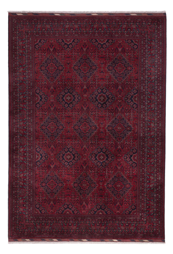 Afghan Teppich 206x297cm - Orientteppich