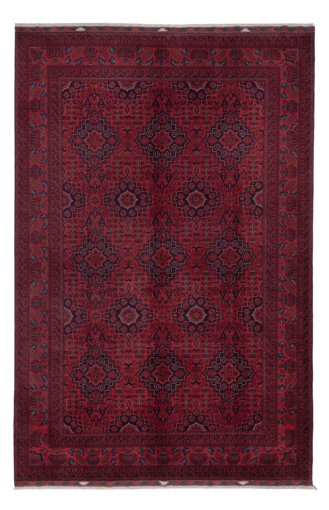Afghan Teppich 204x301cm - Orientteppich