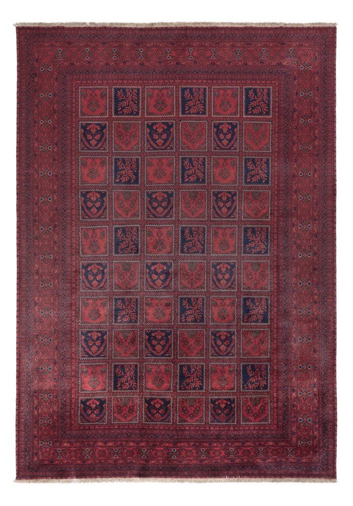 Afghan Teppich 195x285cm - Orientteppich