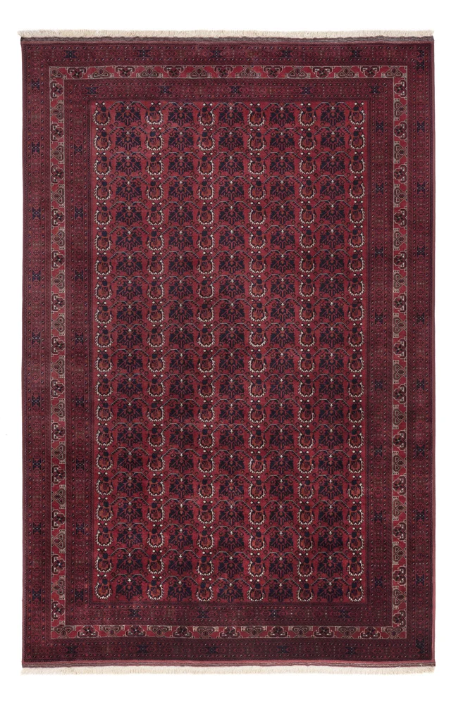 Afghan Teppich 194x303cm - Orientteppich
