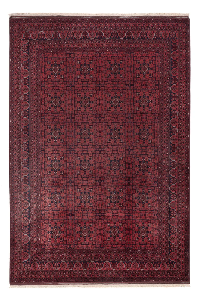 Afghan Teppich 199x294cm - Orientteppich