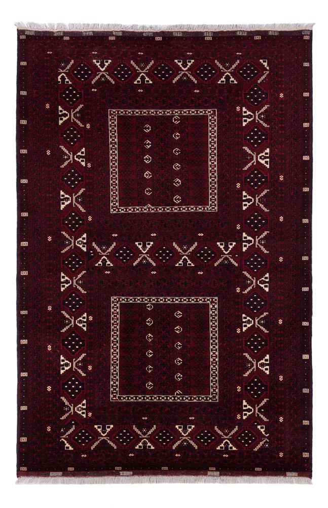 Afghan Teppich 161x249cm - Orientteppich