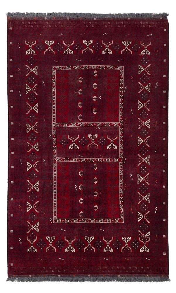 Afghan Teppich 155x255cm - Orientteppich