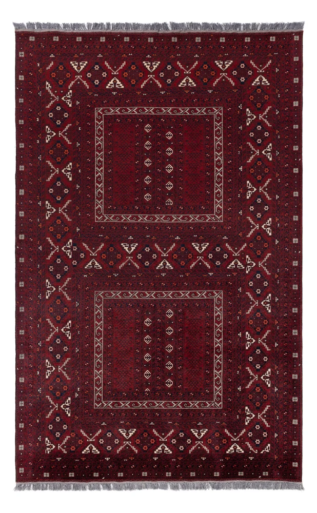 Afghan Teppich 156x254cm - Orientteppich