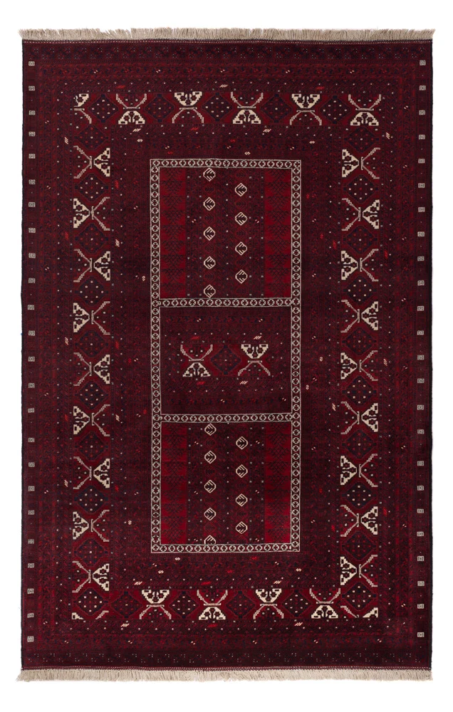 Afghan Teppich 157x246cm - Orientteppich
