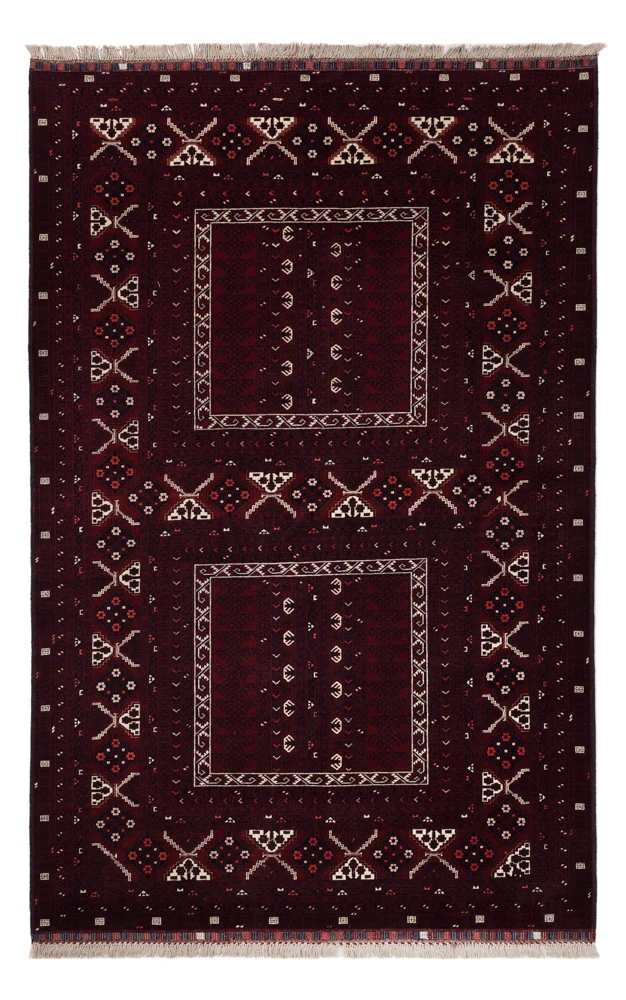Afghan Teppich 154x247cm - Orientteppich