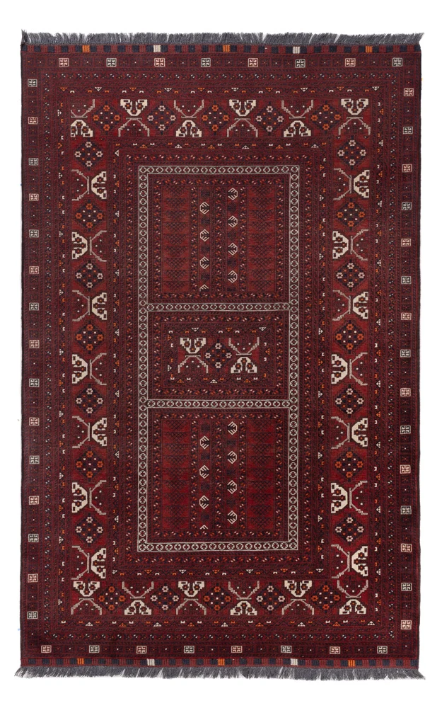 Afghan Teppich 156x241cm - Orientteppich
