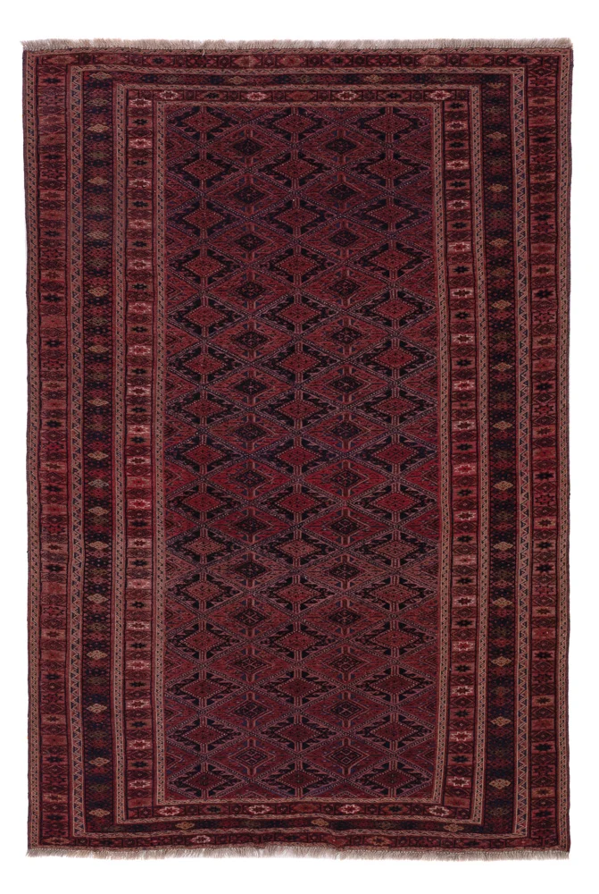Kelim Afghan Teppich 146x221cm